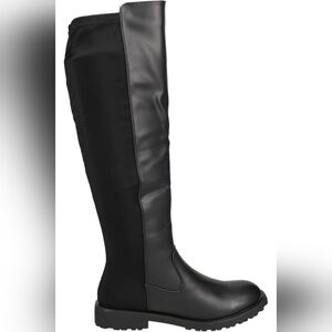 Mia Black Womens Talli Tall Zip Up Knee-High Boots US 6.5 New